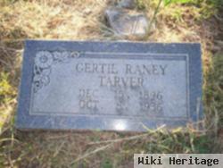 Gertie Raney Tarver