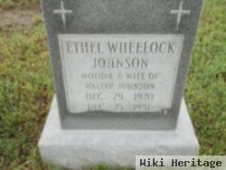 Ethel Wheelock Johnson