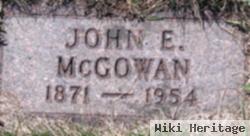 John Edward Mcgowan