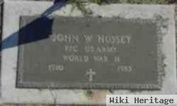 John W Hussey