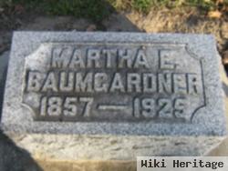 Martha E. Dowds Baumgardner