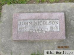 John W Nicolson