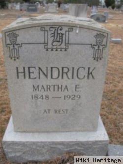 Martha E. Wallace Hendrick