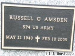 Russell G Amsden