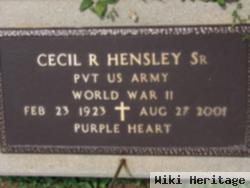 Cecil Ronald Hensley, Sr