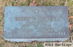 Elbert G Mcneill