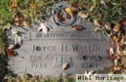 Joyce H Wallin