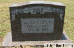 A Jean Tatum