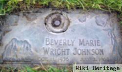 Beverly Marie Wright Johnson