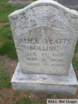 Alice Yeatts Bolling
