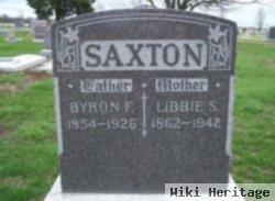 Sarah Elizabeth "libbie" Heine Saxton