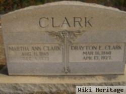 Drayton E Clark