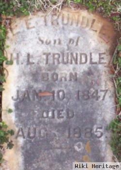 Lewis Edward "l E" Trundle