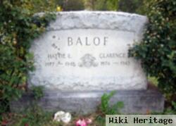 Clarence Henry Balof