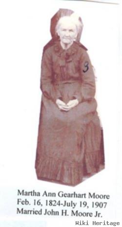 Martha Anne Gearhart Moore