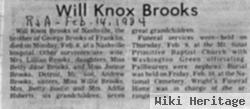Will Knox Brooks