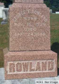 George F. Rowland