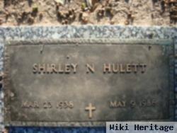 Shirley N Hulett