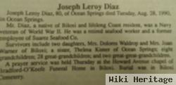 Joseph Leroy Diaz