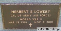 Herbert Edwin Lowery