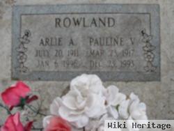 Pauline V Rowland