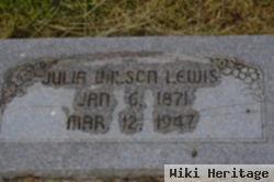 Julia Alice Wilson Lewis