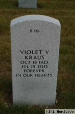 Violet V Kraus