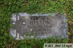 Rawsie B. Helton