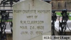 Mary Charlotte Mayrant Clarkson