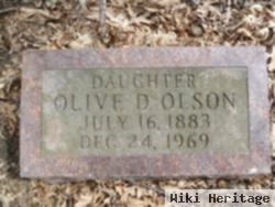 Olive D Olson