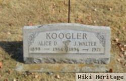 J Walter Koogler