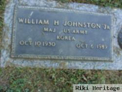 William H Johnston, Jr