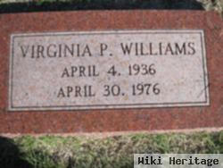 Virginia P Williams