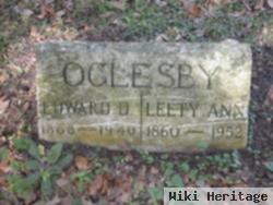 Letty Ann Bennett Oglesby