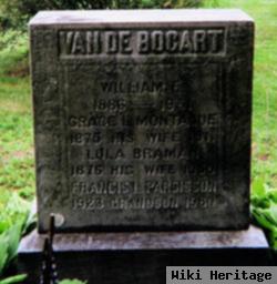 William E Van De Bogart