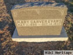 Mary Carver Evans