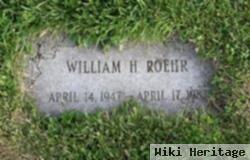 William H Roehr