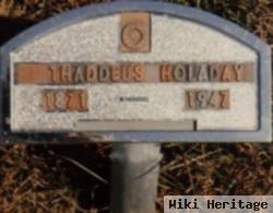 Thaddeus S Holaday