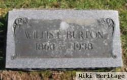 William Ernest "willis" Burton