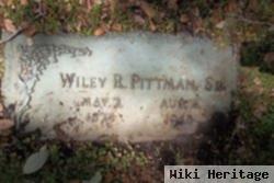 Wiley R Pittman, Sr