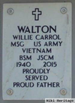 Willie Carrol Walton