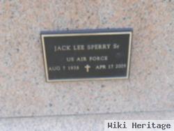 Jack L Sperry, Sr