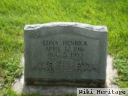 Edna K Horst Henrick