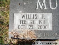 Willis F Mumford