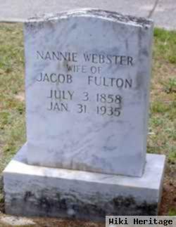 Nannie Webster Fulton