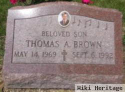 Thomas A Brown