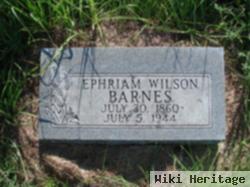 Ephriam Wilson Barnes