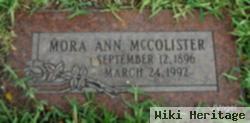 Mora Ann Mccolister