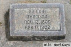 Hannah Thomson