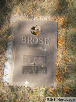 Edwin C Brose